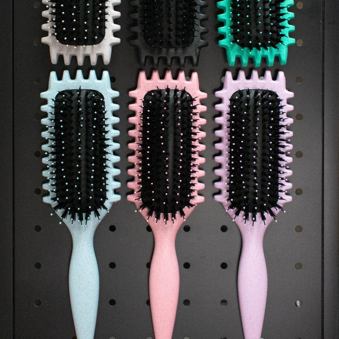 CurlDefine | Anti-Frizz Entwirrbürste für lockiges Haar