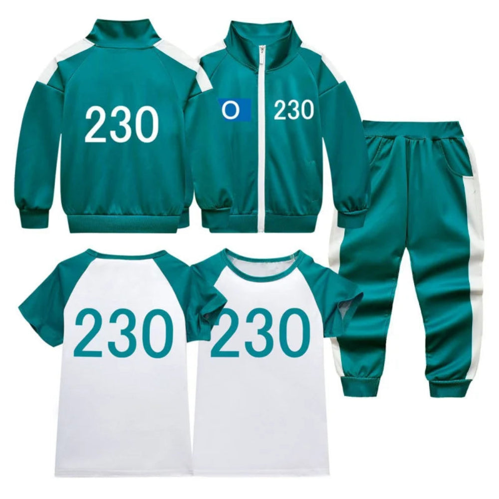 Game Tracksuit Kids Costume Set