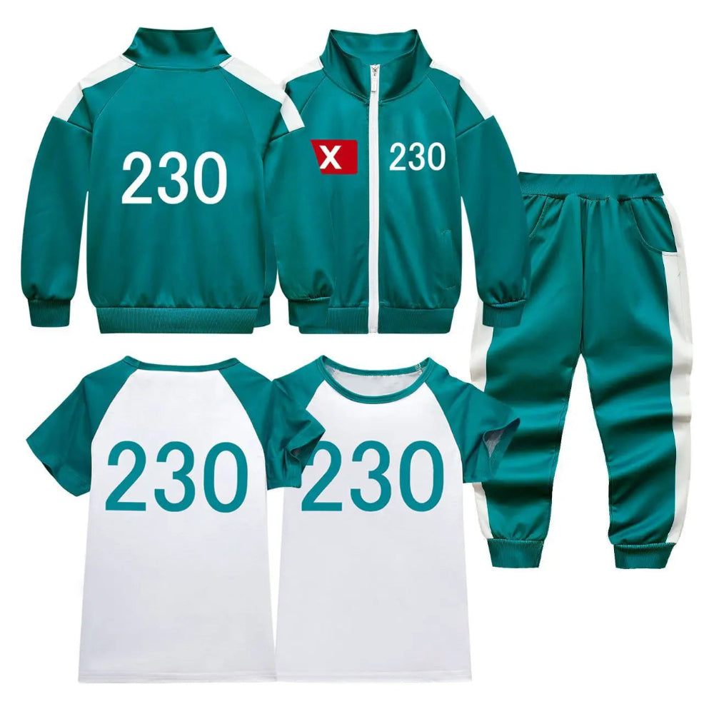 Game Tracksuit Kids Costume Set