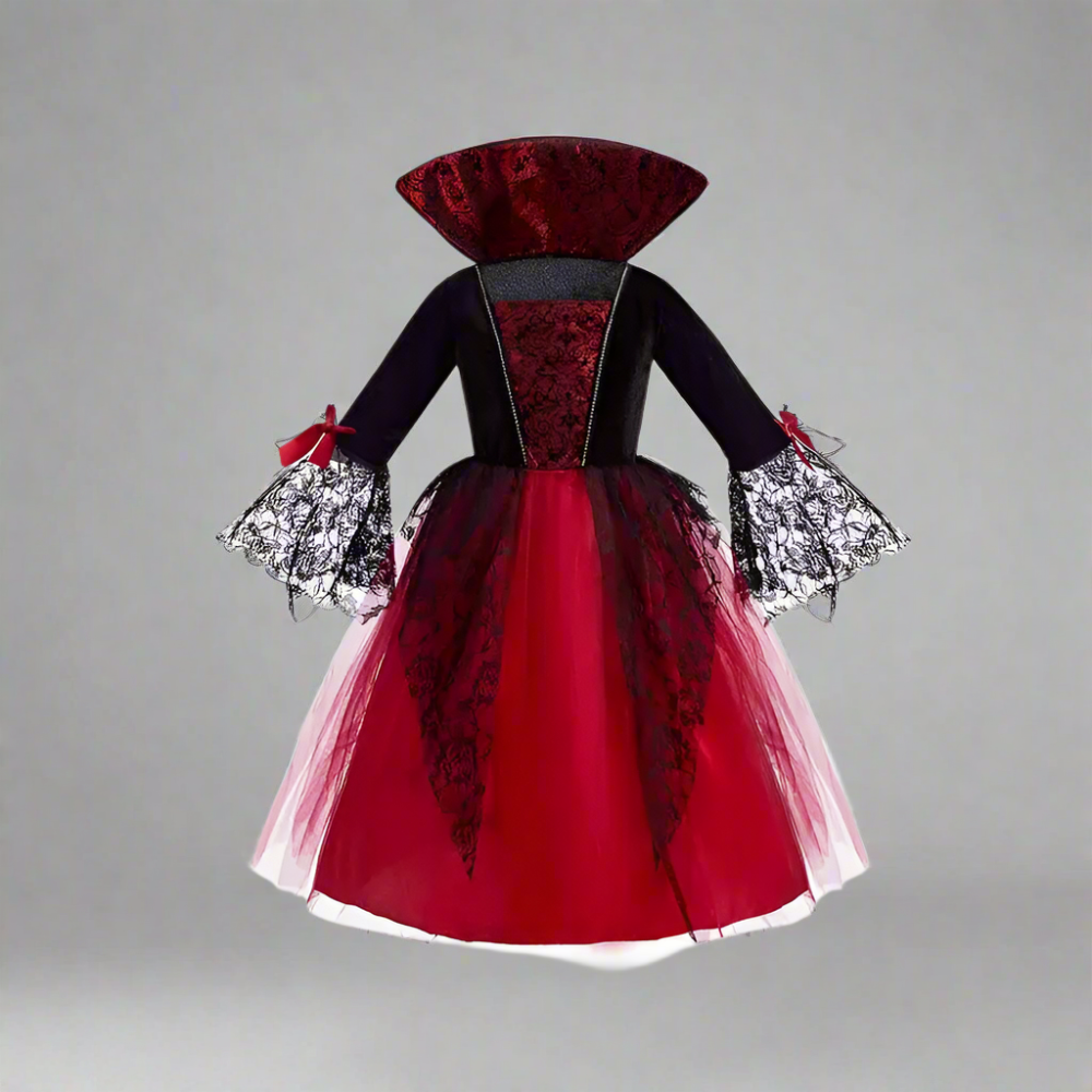 Kids Clown Costume Tutu Dress