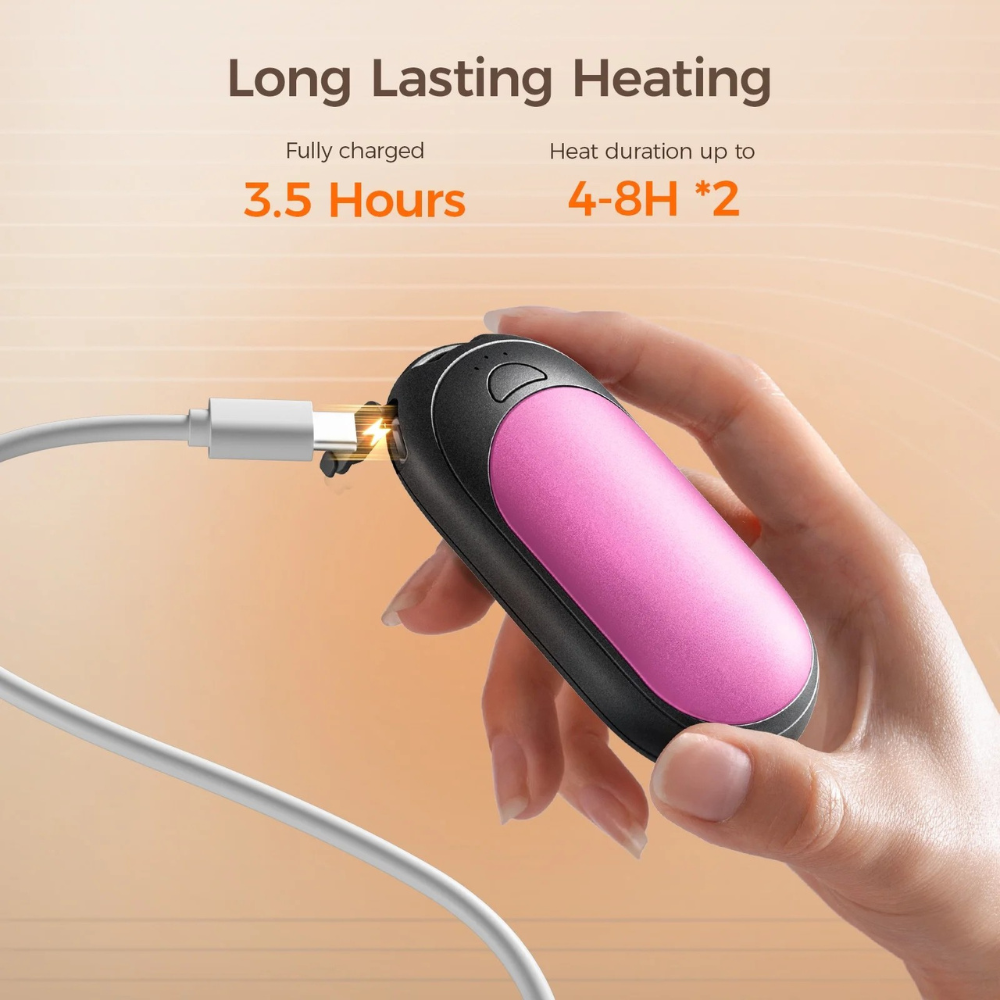 Hand Warmer Power Bank Rechargeable Electric Gift Pocket Heater