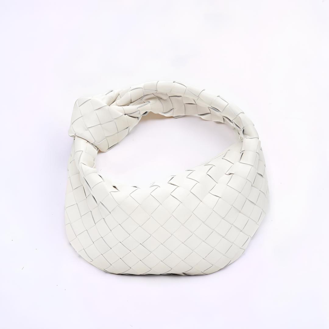 Handbag Woven Purse Knotted Handle Shoulder Bag Casual Tote