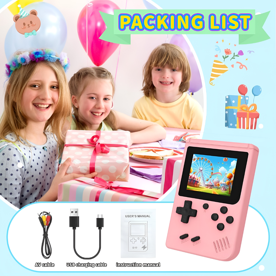 Game Console Handheld Gaming Device Portable Retro Video Player