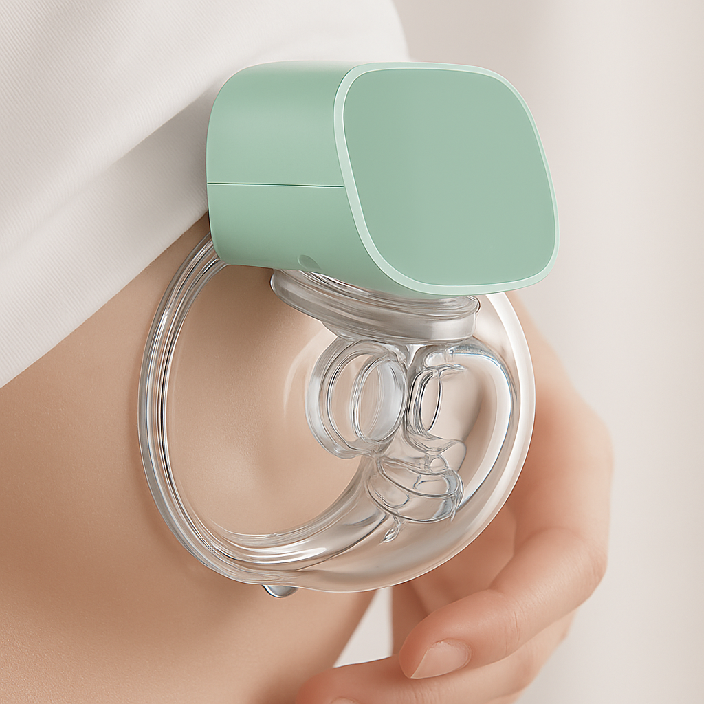 Breast Pump Wearable Silicone Silent Suction Unit