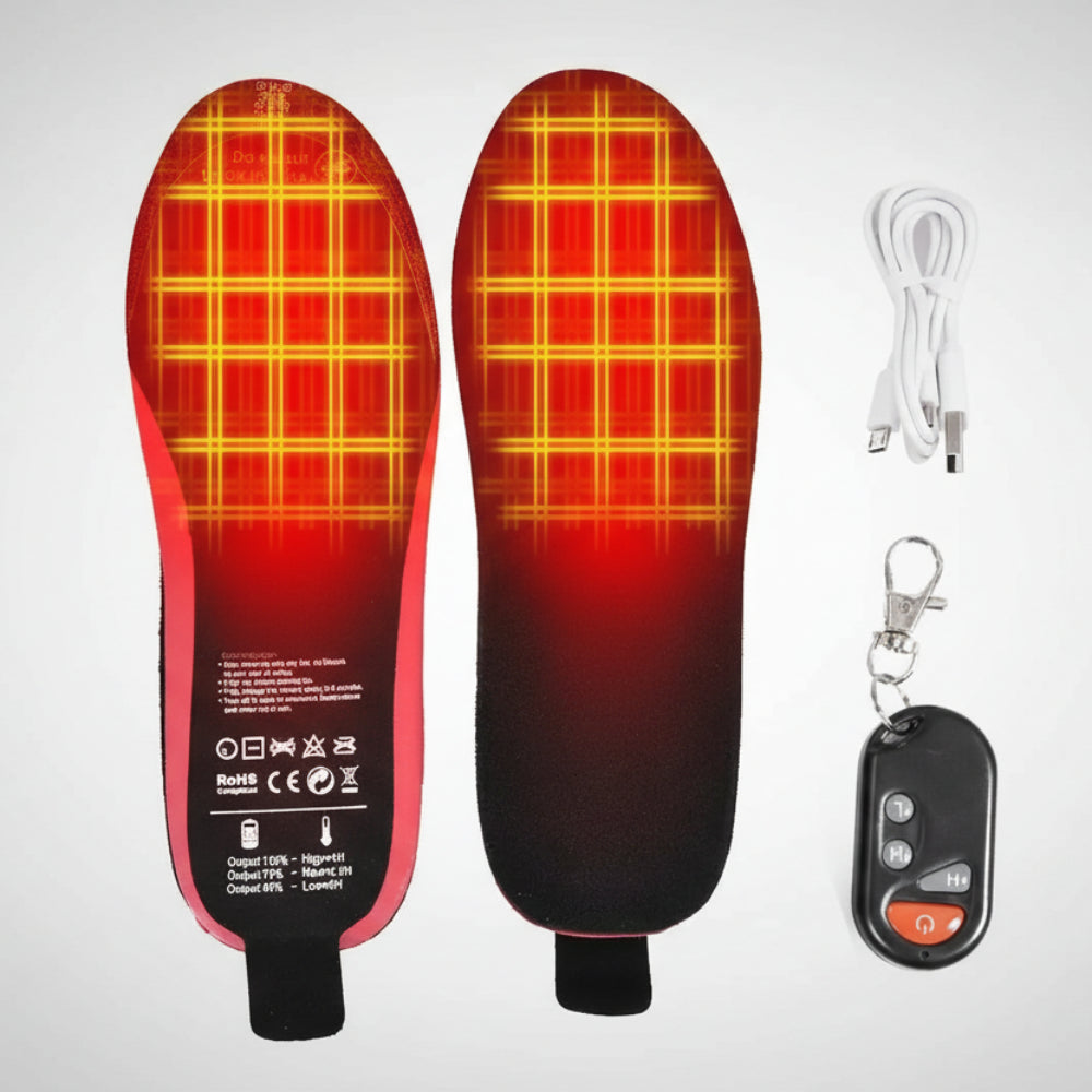 Heated Insoles Rechargeable Remote Control Cut-to-Fit 2