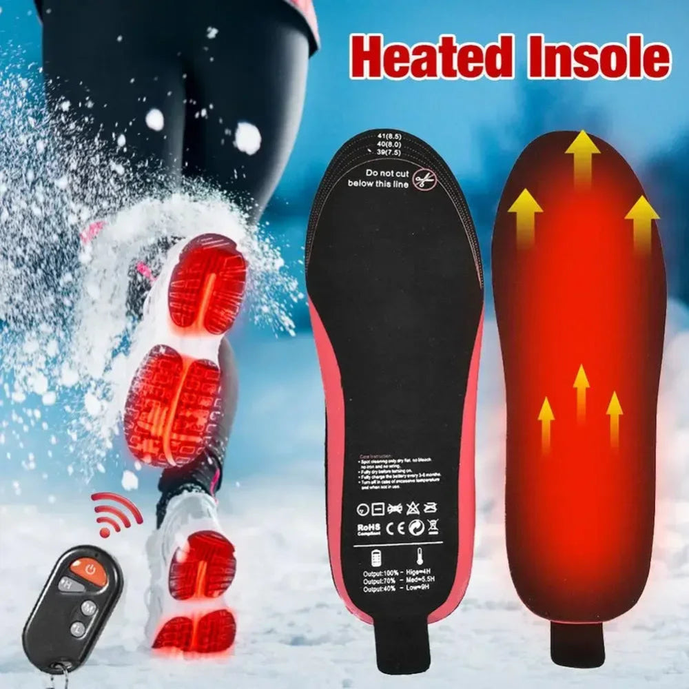 Heated Insoles Rechargeable Remote Control Cut-to-Fit 3