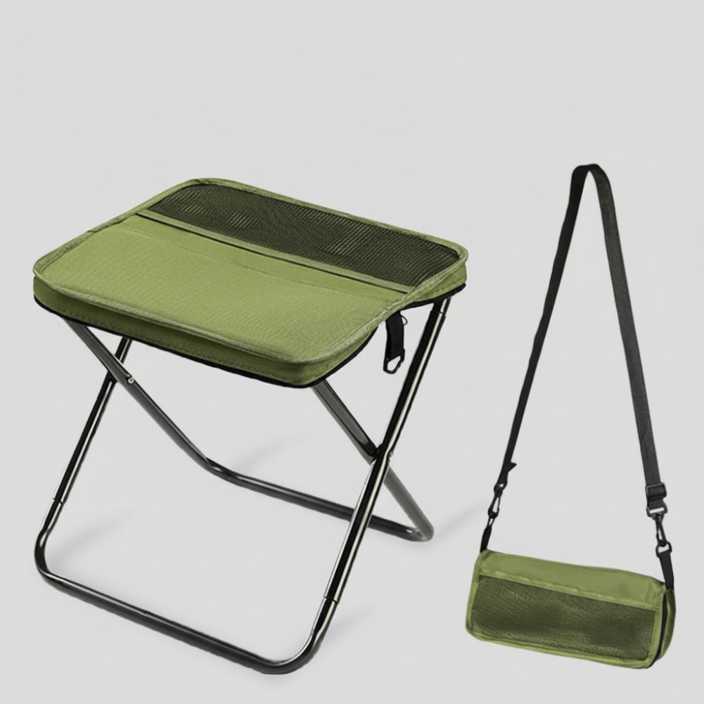 Hiking Folding Stool Portable Seat Camping Outdoor 6