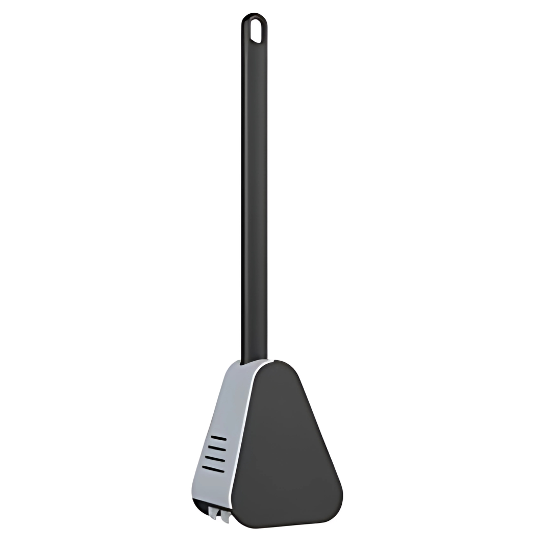 Toilet Brush with Silicone Head and Holder