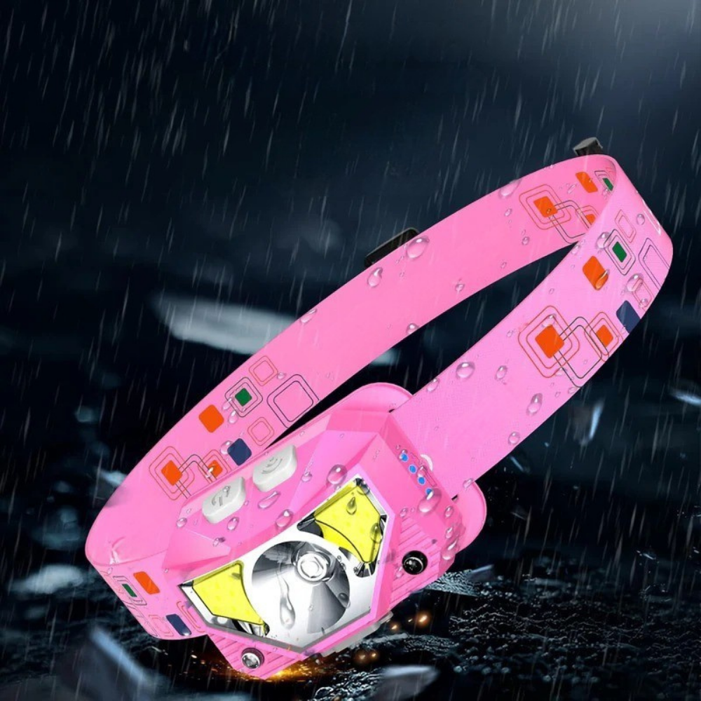 Jagdausrüstung Wiederaufladbare LED Stirnlampe