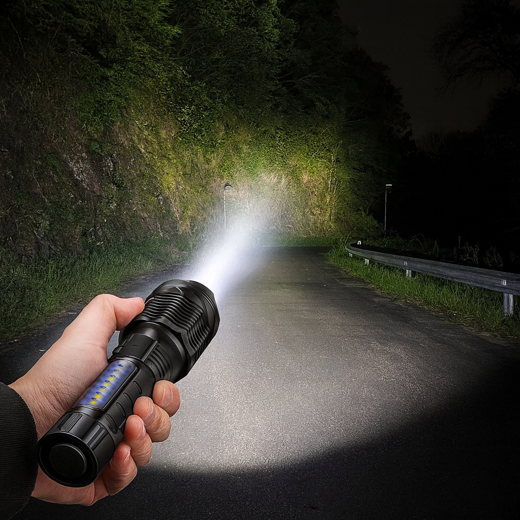 Jagdausrüstung Wiederaufladbare LED Taktische Taschenlampe