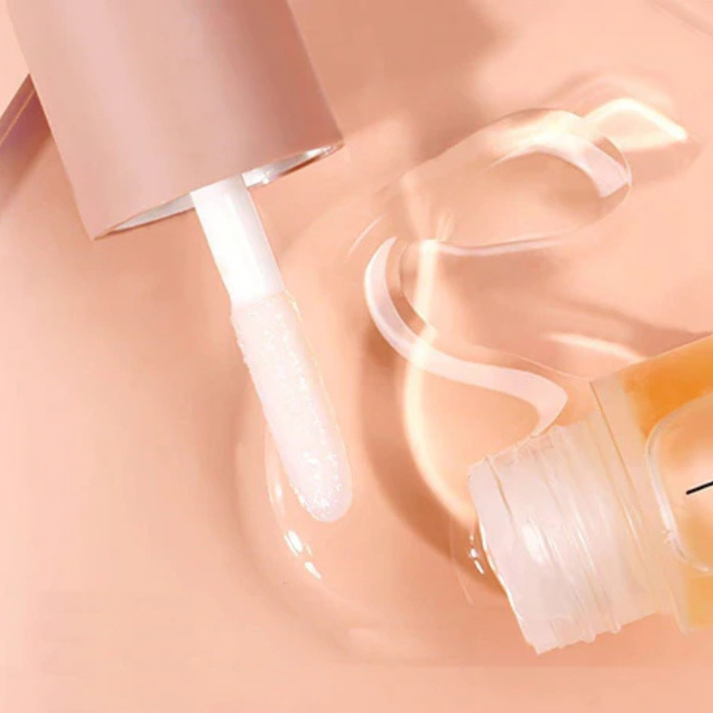 Lip Gloss Hydrating Plumper Duo Day Night Moisturizing Serum Set