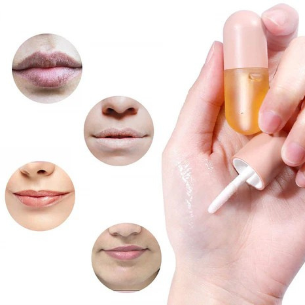 Lip Gloss Hydrating Plumper Duo Day Night Moisturizing Serum Set