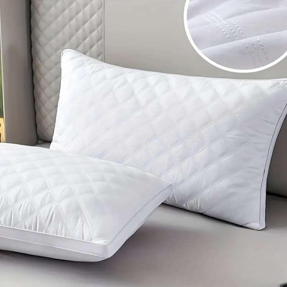 Pillows Set Soft Hypoallergenic Support Sleep Aid