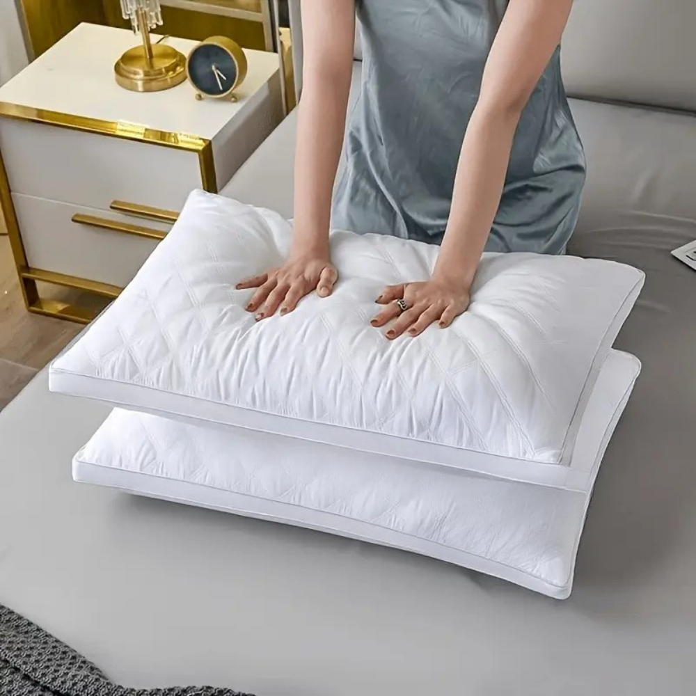 Pillows Set Soft Hypoallergenic Support Sleep Aid