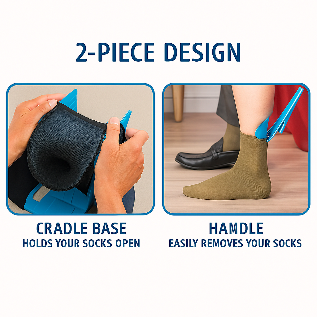 Mobility Sock Aid Device for Easy Dressing