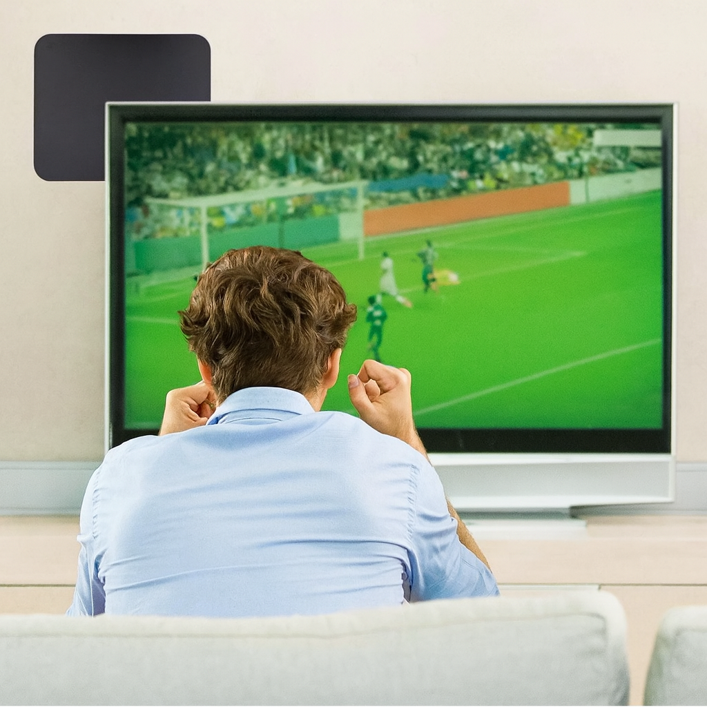 HDTV Indoor Antenna with Signal Amplifier