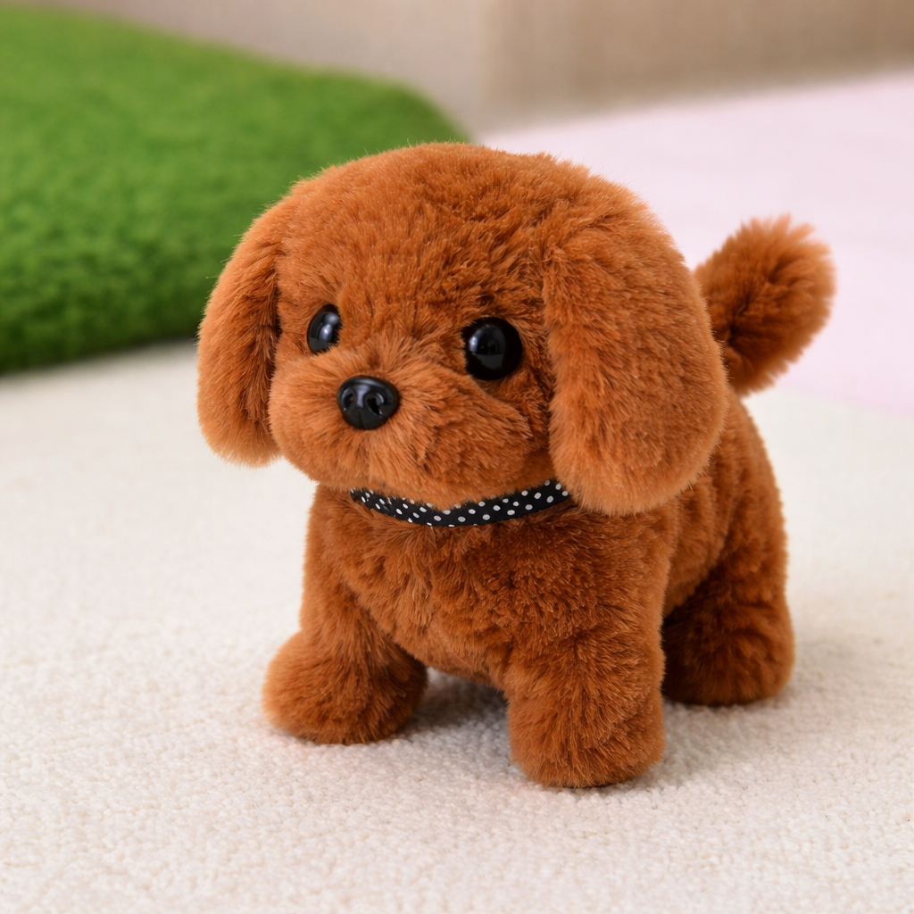 Interactive Toy Dog Walking Barking Plush Puppy