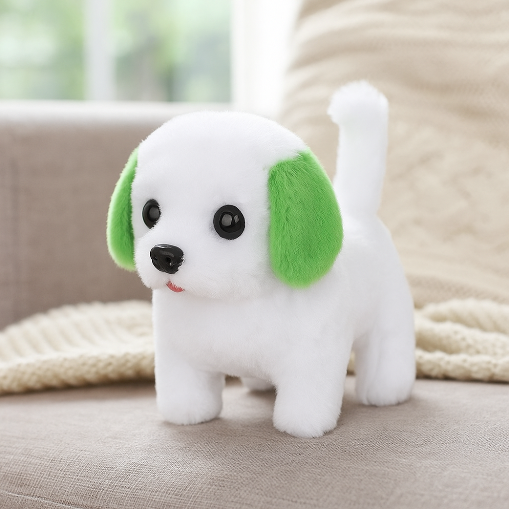 Interaktives Plüschwelpen-Spielzeug Laufender Bellender Elektrischer Hund Geschenk
