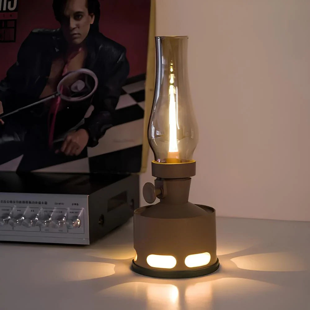 LED-Tischlampe Retro Wiederaufladbare Laterne