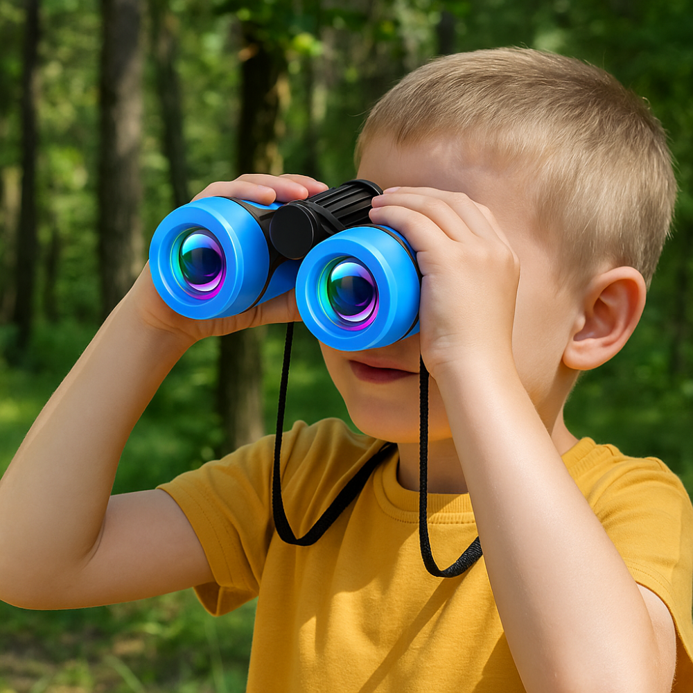 Kids Binoculars Toy Outdoor Adventure Set Educational Gift