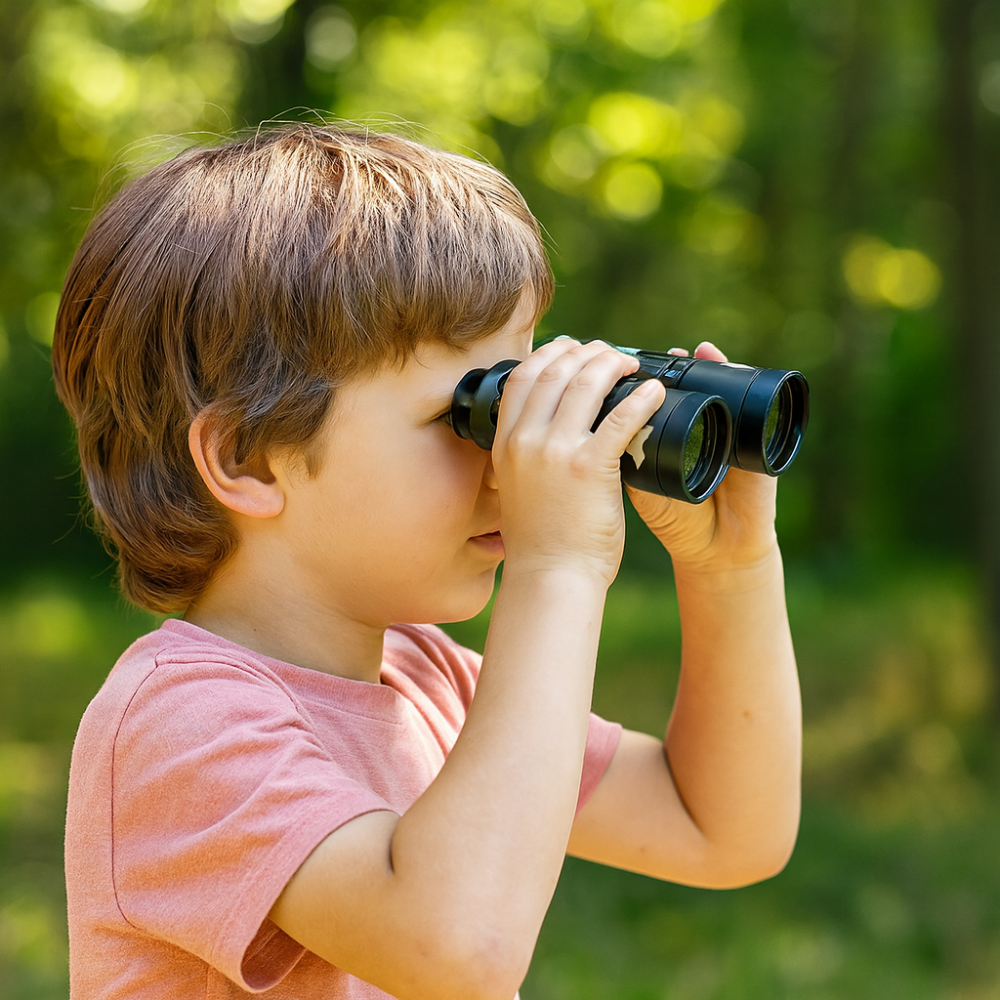 Kids Binoculars Camouflage Design Educational Outdoor Adventure Toy