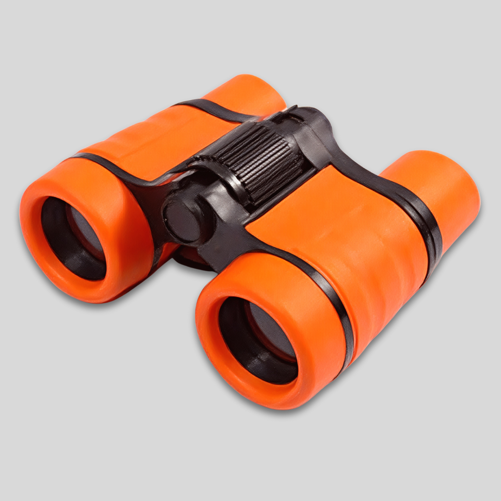 Kids Binoculars Compact Outdoor Adventure Toy Lightweight Rubber Grip