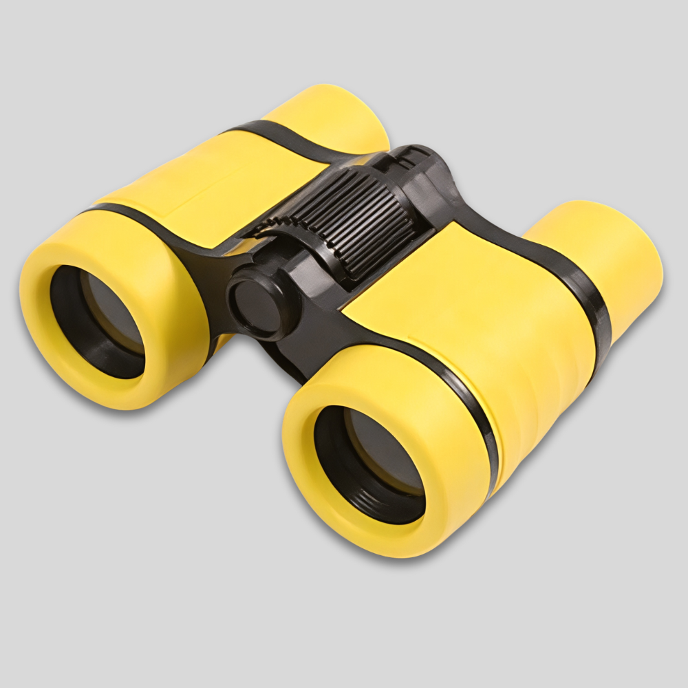 Kids Binoculars Compact Outdoor Adventure Toy Lightweight Rubber Grip