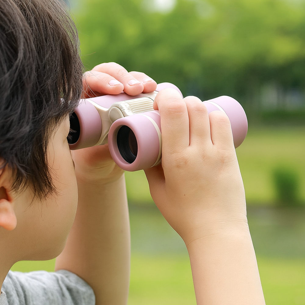 Kids Binoculars Toy Educational Outdoor Adventure Gift Set