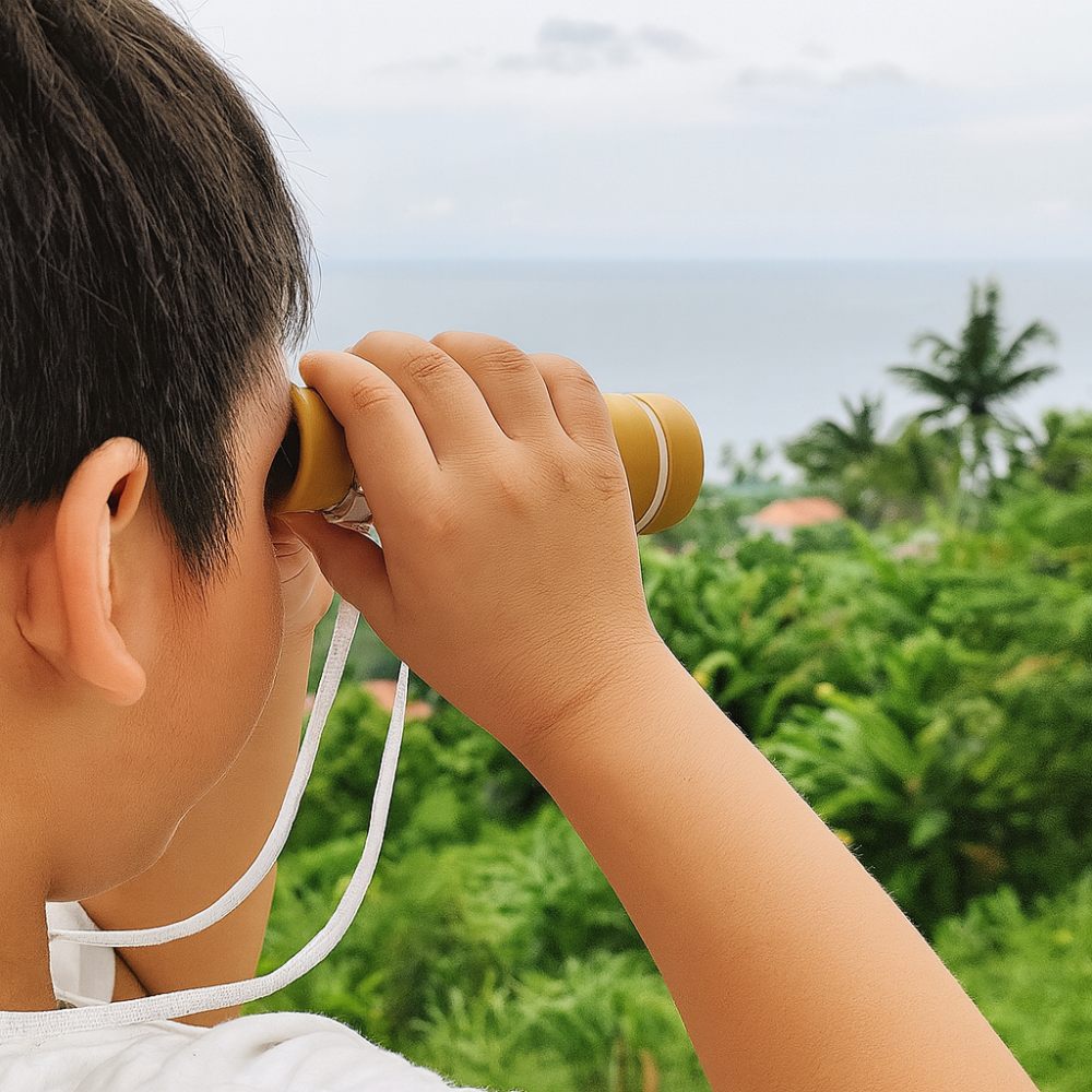 Kids Binoculars Toy Educational Outdoor Adventure Gift Set