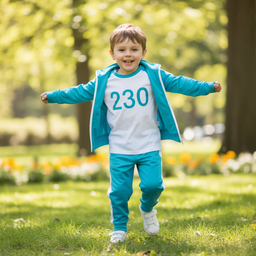 Kinder Spiel Kostüme Trainingsanzug Set Outfit
