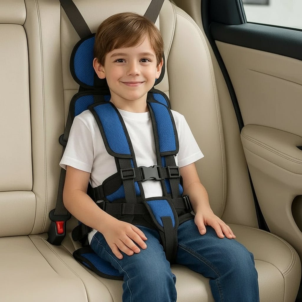 Kids Portable Car Seat Booster Travel Safety Harness 1