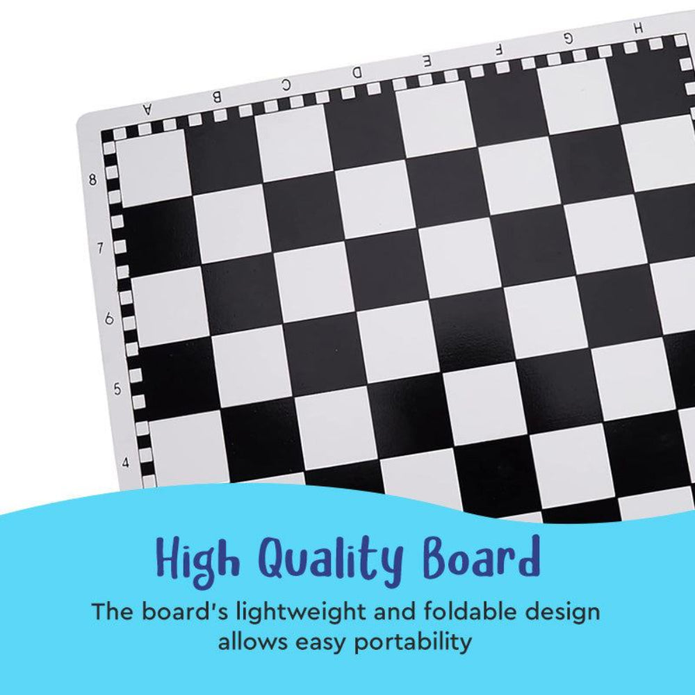 Kids Wooden Chess Set Educational Cartoon Game 3