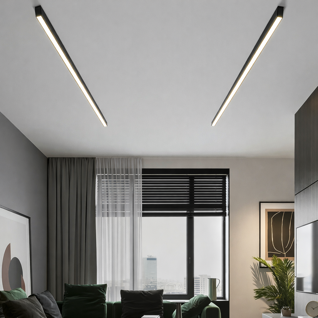 Plafonnier LED | Luminaire encastré moderne mince et dimmable