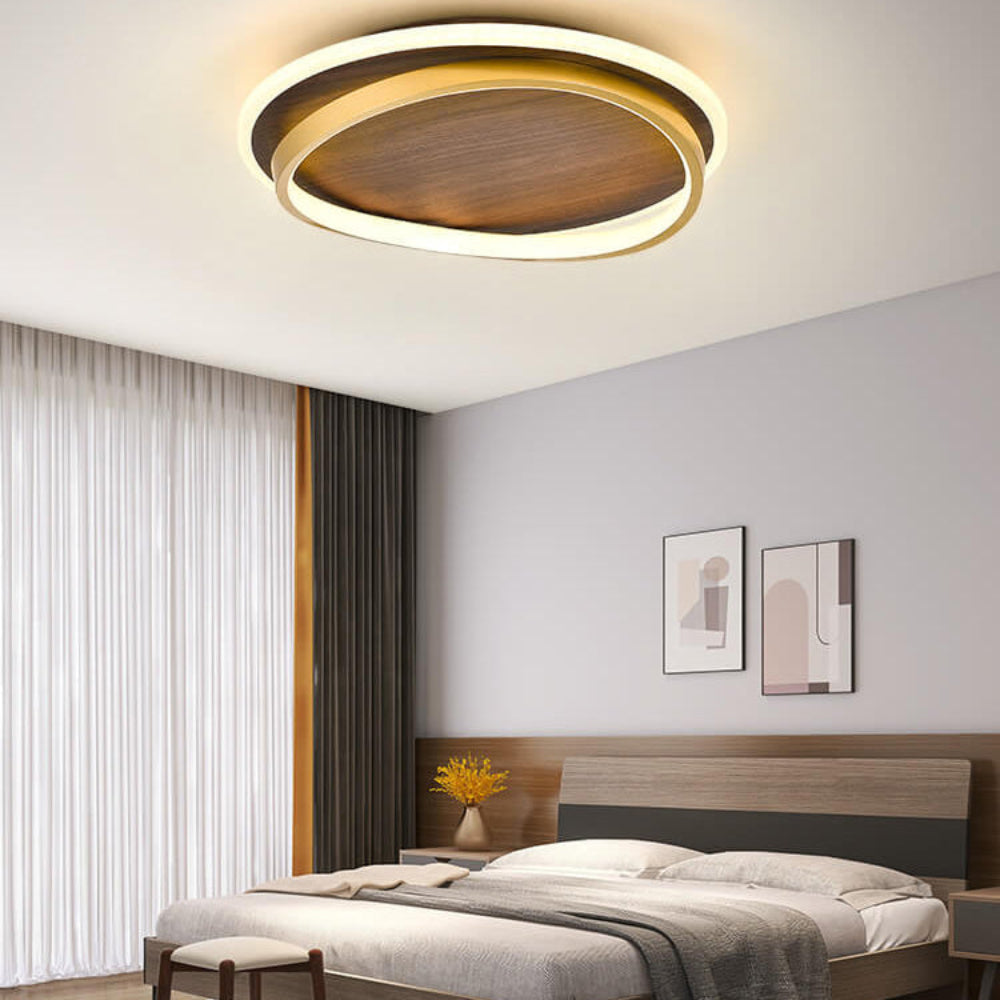 LED Ceiling Light Flush Mount Circular Modern Minimalist 1