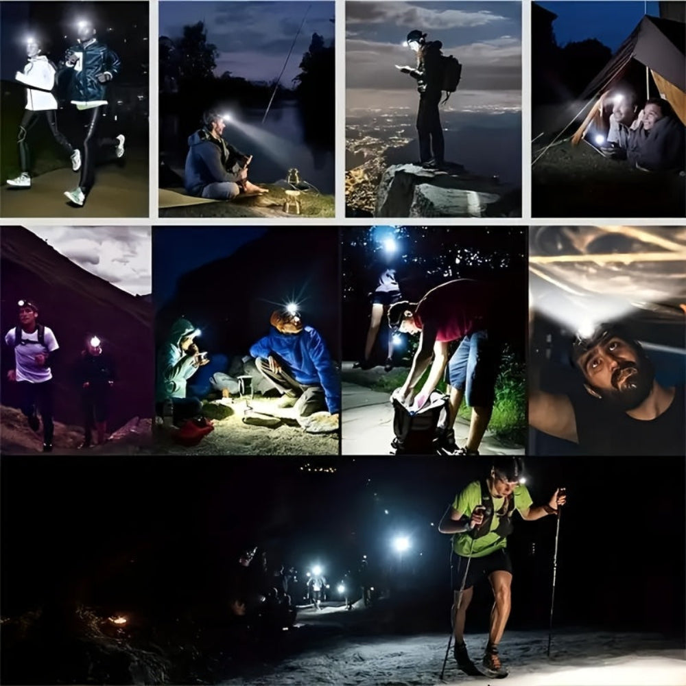 LED dobíjecí lovecká čelovka