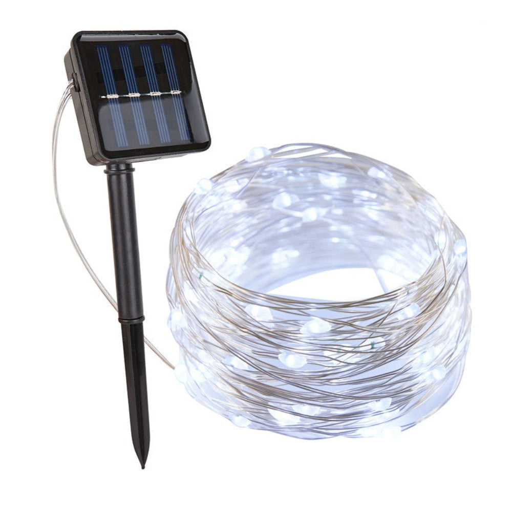 Fairy Luce da Esterno Solare Impermeabile LED Catena Decorazione da Giardino