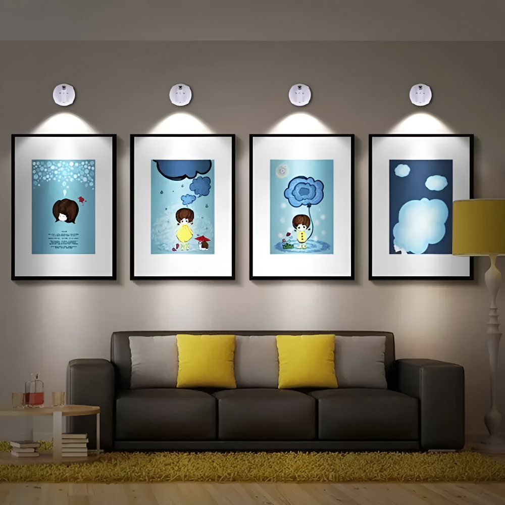 LED Wireless Spotlight Home Garden 4