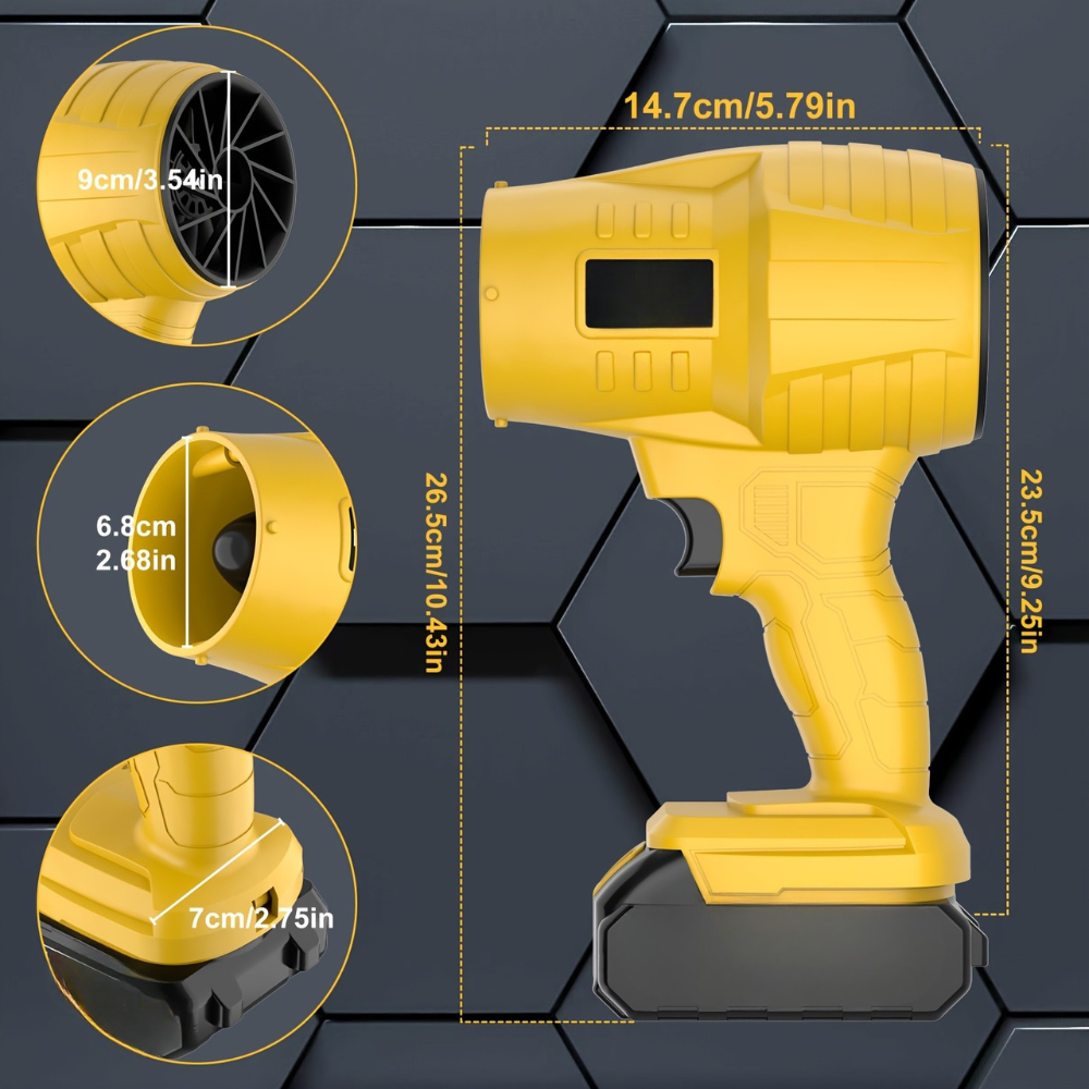 Leaf Blower Electric Blower Cordless High Power Handheld Air Tool