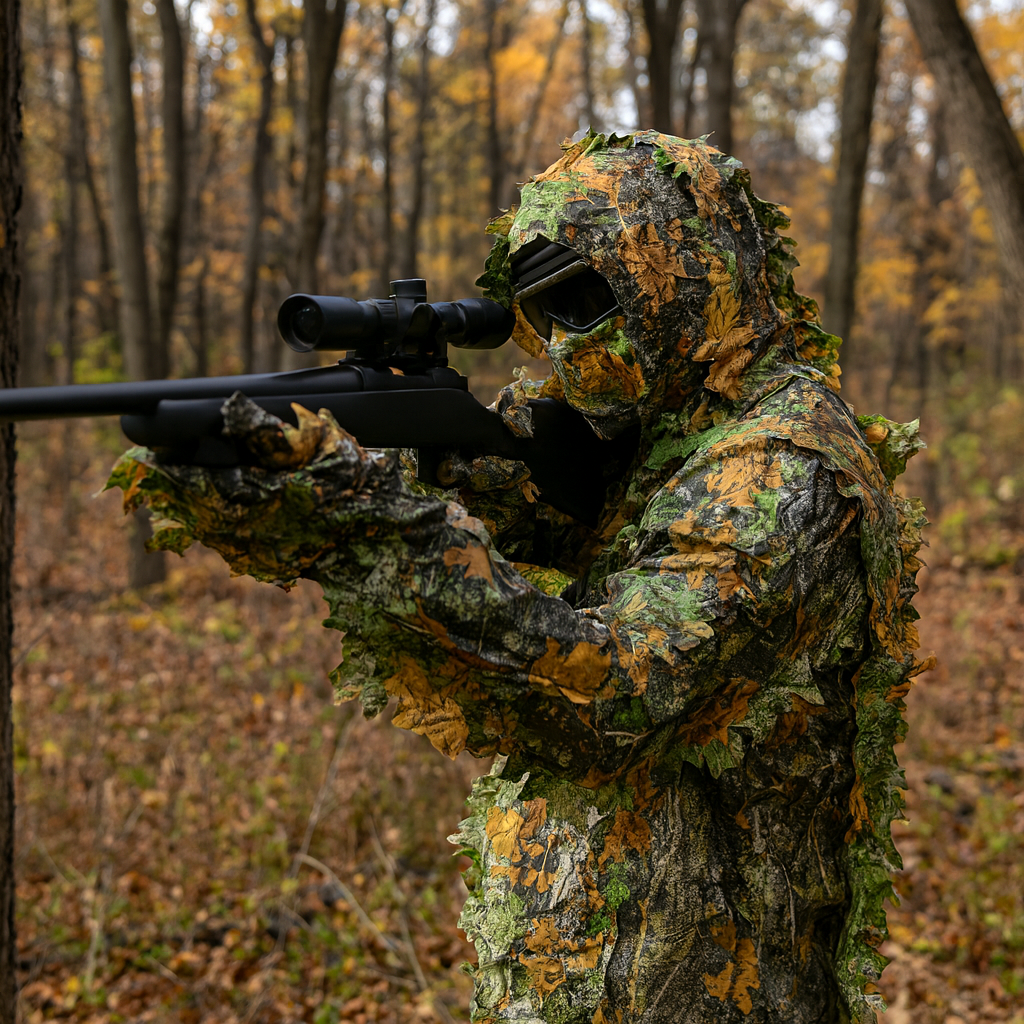 3D Leaf Camo Ghillie Suit | Lightweight Tactical Hunting Gear