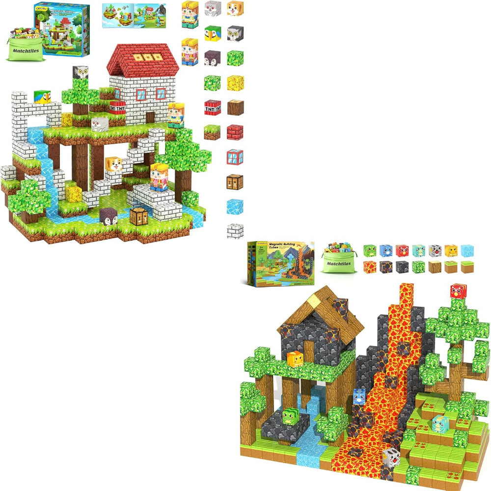 Magnetic Building Blocks Set Educational STEM Construction Toy