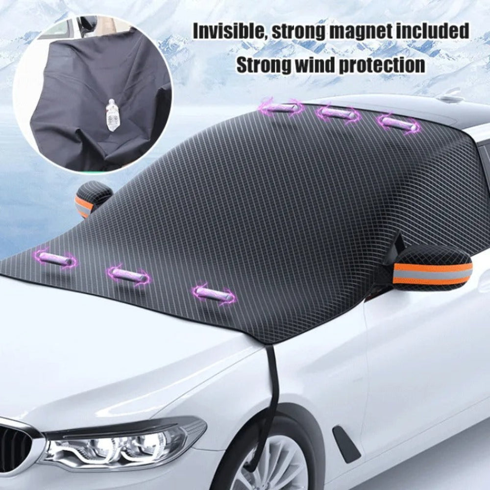 Magnetic Car Windscreen Snow Cover 6