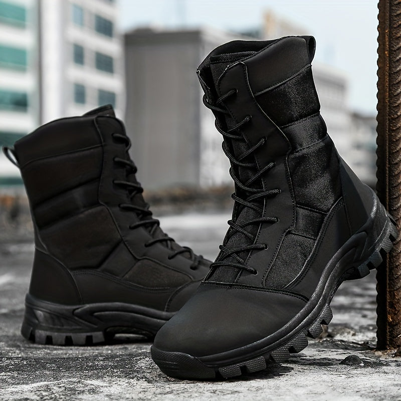 Botas tácticas de combate para hombre | Equipo de caza duradero y ligero