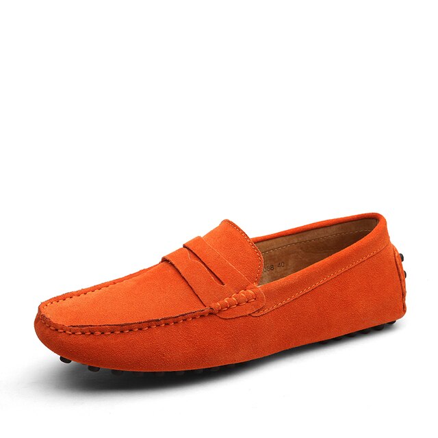 Men's Loafers Suede Slip-On Driving Shoes