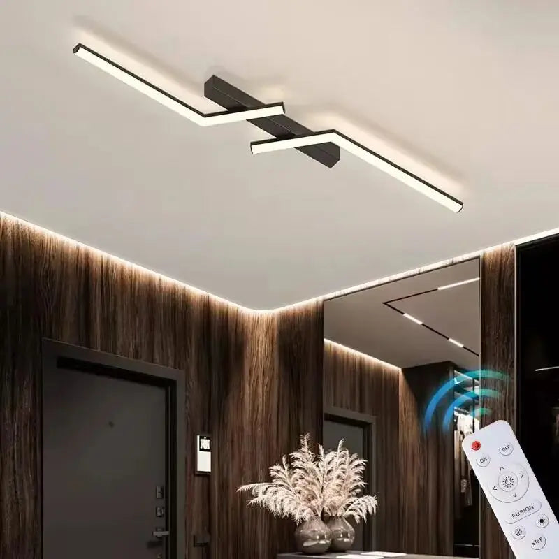 Modern LED Ceiling Lights | Adjustable Brightness for Home or Office