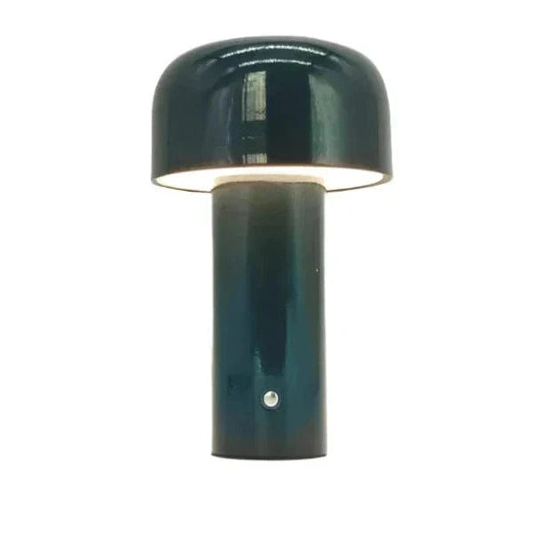 GlowSphere: Lampada da tavolo LED ricaricabile – Elegante lampada portatile a forma di fungo per l'atmosfera interna