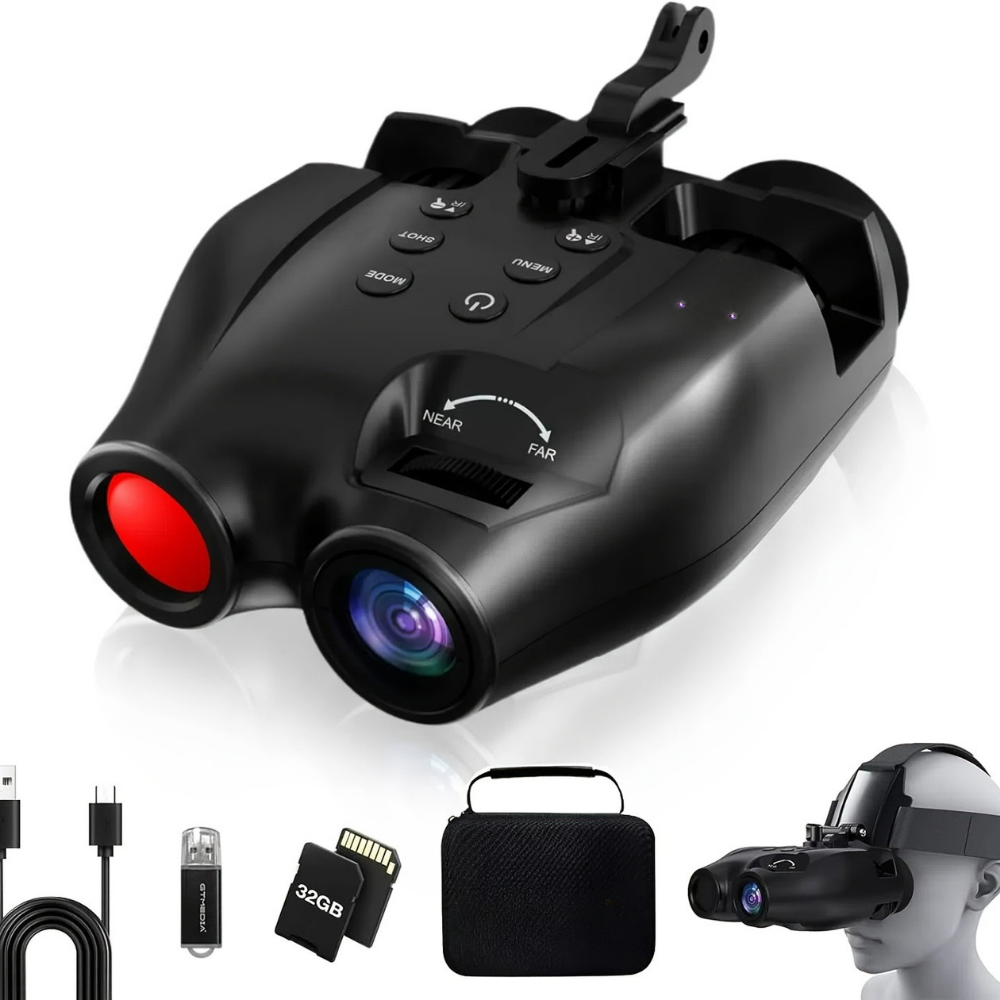 ナイトビジョン狩猟用双眼鏡ヘッドセット