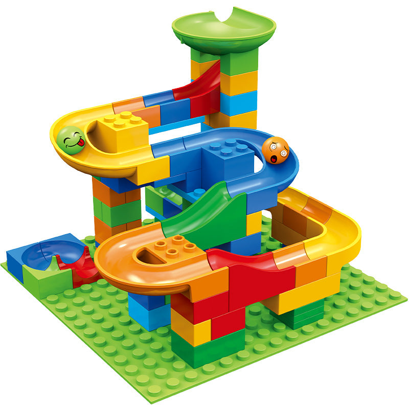 Marble Run Building Blocks Toy Set