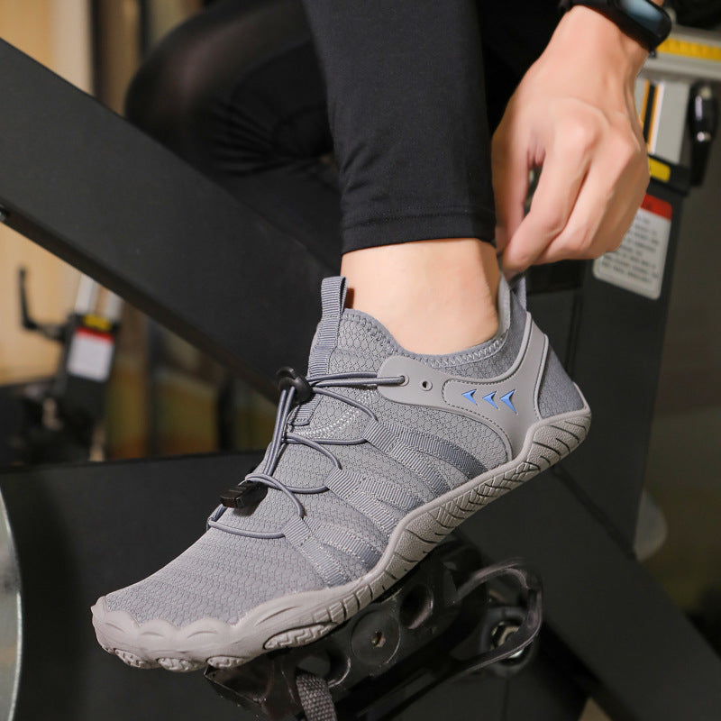 ユニセックス ベアフット ランニング スポーツシューズ | スリップオン グリップ