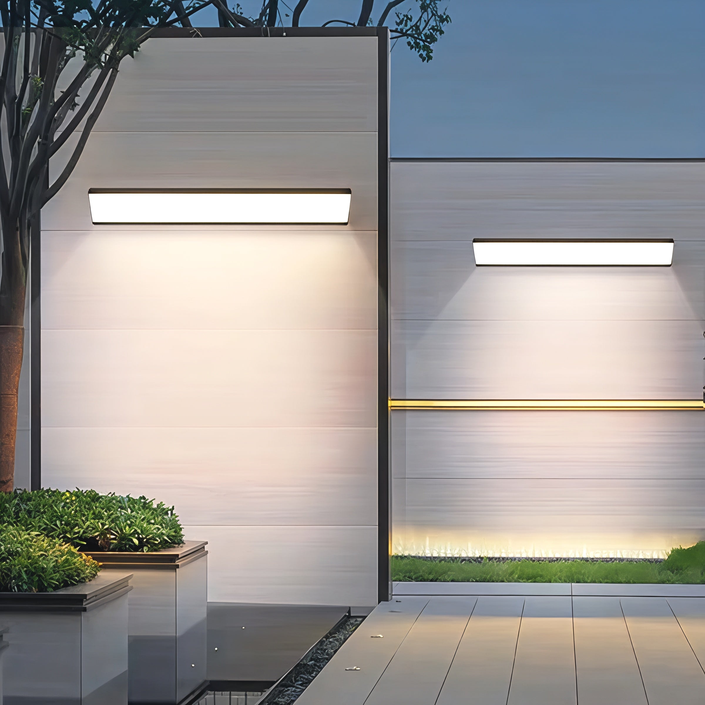 屋外用LED壁掛けライト アルミニウム 防水