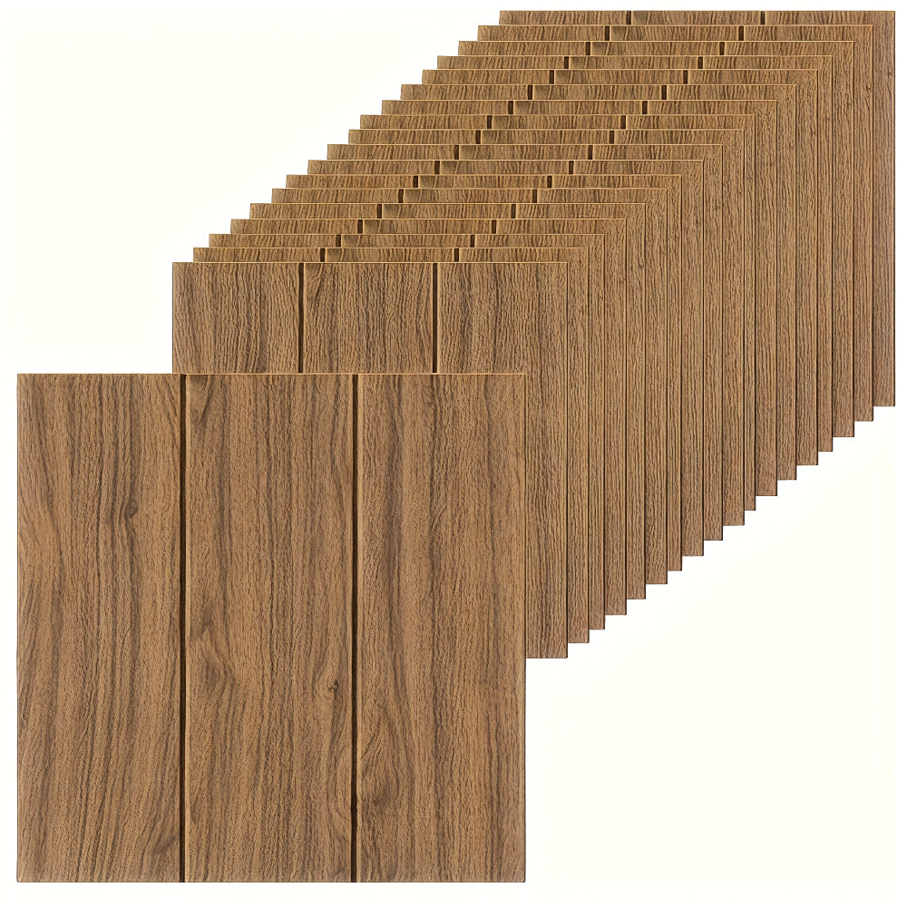 Samolepicí nástěnné panely rustikální dřevěný voděodolný dekor